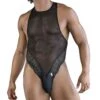 Body Candyman Lace-mesh 99864 Noir -Men Attitude Boutique body candy 99864 noir m