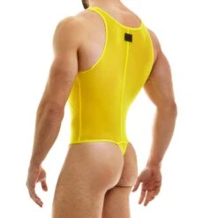 Body Modus Vivendi Muslin 09381 -Men Attitude Boutique body modus 09381 jaune 3