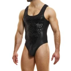 Body Modus Vivendi Sequins 20381 -Men Attitude Boutique body modus 20381 noir 4