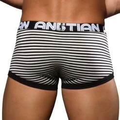 Boxer Andrew Christian Fly Stripe Almost Naked 92739 8 Boxer Andrew Christian Fly Stripe Almost Naked 92739 -Men Attitude Boutique boxer ac 92739 noir 3