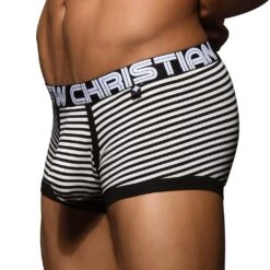 Boxer Andrew Christian Fly Stripe Almost Naked 92739 9 Boxer Andrew Christian Fly Stripe Almost Naked 92739 -Men Attitude Boutique boxer ac 92739 noir 4