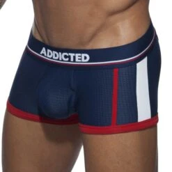 Boxer Empty Bottom Addicted Open Sport AD741 Bleu -Men Attitude Boutique boxer addicted ad741 bleu 4