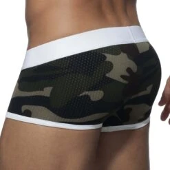 Boxer Addicted Camo Stripe AD765 -Men Attitude Boutique boxer addicted ad765 blanc 3