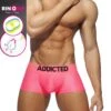 Boxer Cockring Addicted Neon Mesh AD952 -Men Attitude Boutique boxer addicted ad952 rose m