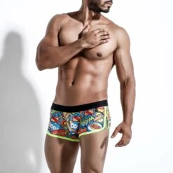 Boxer Cut4Men Cartoon C4M06 -Men Attitude Boutique boxer c4m C4M06 multicolor a