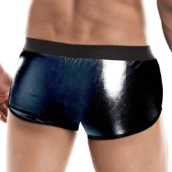 Boxer Cut4Men Black Skai C4M06 -Men Attitude Boutique boxer c4m C4M06 noir 3