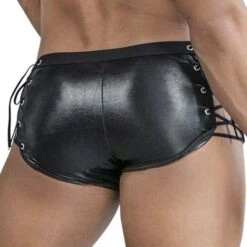 Boxer Candyman Side Tie 99820 Noir -Men Attitude Boutique boxer candy 99820 noir 3
