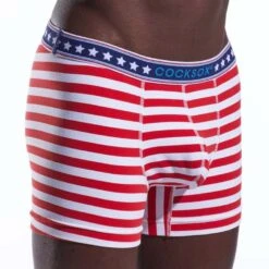 Boxer CockSox Liberty Stripe CX12 -Men Attitude Boutique boxer cocksox cx12 Liberty 4