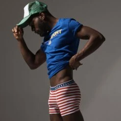 Boxer CockSox Liberty Stripe CX12 -Men Attitude Boutique boxer cocksox cx12 Liberty a