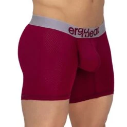 Boxer Long ErgoWear MAX MESH EW1218 -Men Attitude Boutique boxer ergo ew1218 bordeau 4