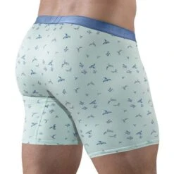 Boxer Long ErgoWear SLK SE EW1779 Bleu Ciel -Men Attitude Boutique boxer ergo ew1779 bleu 3