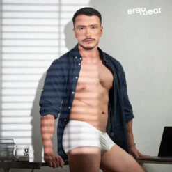 Boxer ErgoWear FEEL GR8 EW1736 Blanc -Men Attitude Boutique boxer ergowear ew1736 blanc a