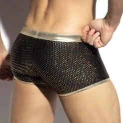 Boxer ES Collection Party UN587 Noir -Men Attitude Boutique boxer esco un587 noir 3