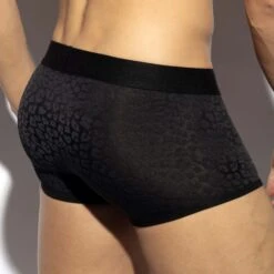Boxer ES Collection Leopard UN624 Noir -Men Attitude Boutique boxer esco un624 noir 3
