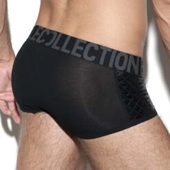 Boxer ES Collection Dystopia UN278 -Men Attitude Boutique boxer escollection un278 noir 3
