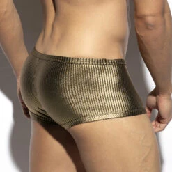 Boxer ES Collection Art Deco Metallic UN598 Or -Men Attitude Boutique boxer escollection un598 gold 2