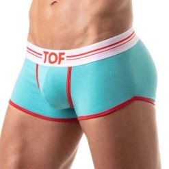 Boxer French TOF PARIS TOF161T 9 Boxer French TOF PARIS TOF161T -Men Attitude Boutique boxer tof TOF161T turquoise 4