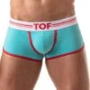 Boxer French TOF PARIS TOF161T -Men Attitude Boutique boxer tof TOF161T turquoise m