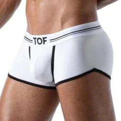 Pack De 3 Boxers French TOF PARIS TOF168B -Men Attitude Boutique boxer tof TOF168B blanc 4