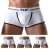 Pack De 3 Boxers French TOF PARIS TOF168B -Men Attitude Boutique boxer tof TOF168B blanc m