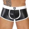 Boxer Empty Bottom Fetish TOF PARIS SV0012NB 2 Boxer Empty Bottom Fetish TOF PARIS SV0012NB -Men Attitude Boutique boxeremptybottom tof sv0012nb noir m