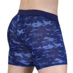 Boxer Long ErgoWear MAX SE EW1721 Bleu -Men Attitude Boutique boxerlong ergo ew1721 bleu 3