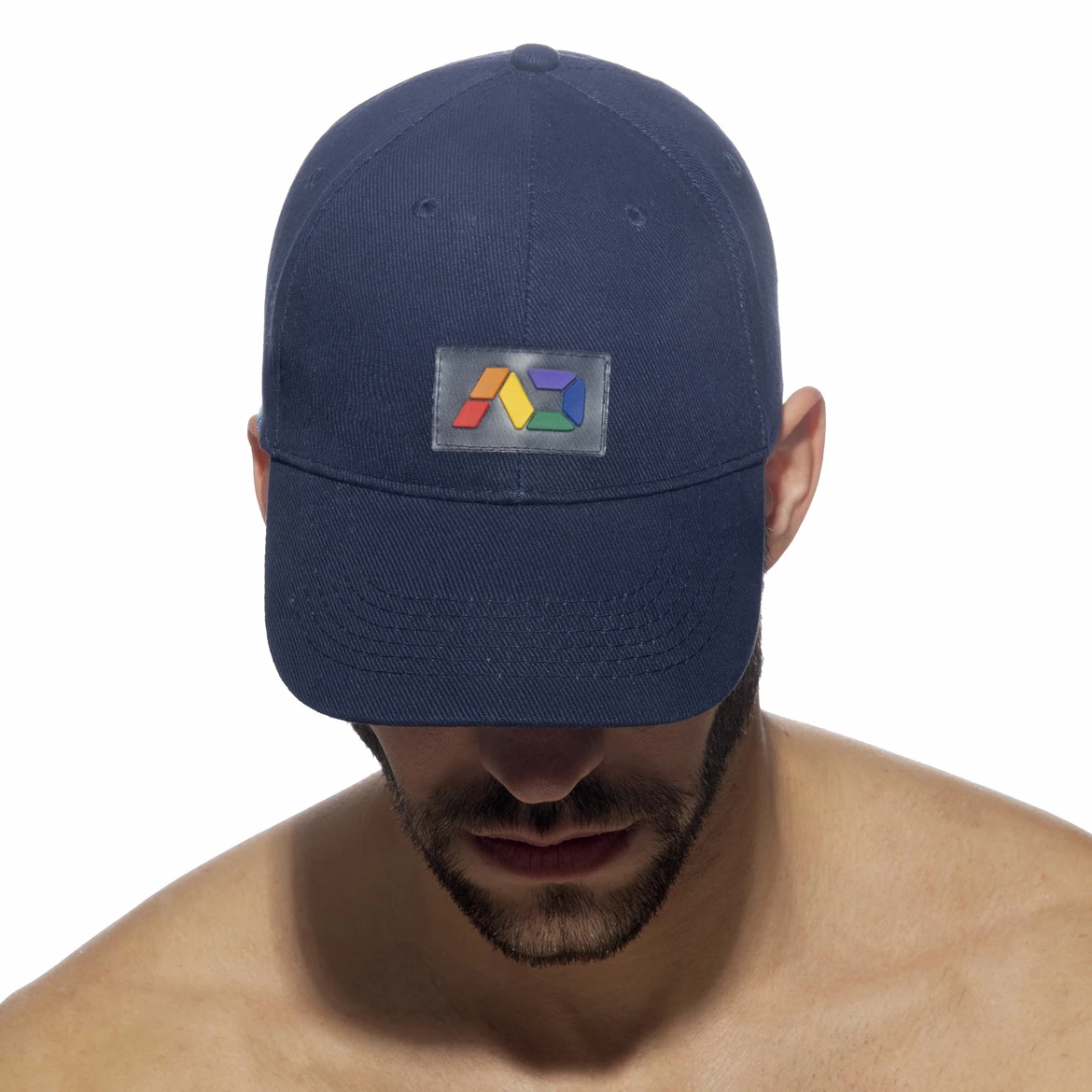 Casquette Addicted Rainbow AD1118 Bleu 3 Casquette Addicted Rainbow AD1118 Bleu