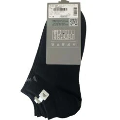 Pack De 3 Paires De Chaussettes Emporio Armani 300008 C134 Noir -Men Attitude Boutique chaussettes ea 300008C134 noir 3
