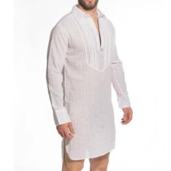 Chemise L Homme Invisible Barbados HW143BAR -Men Attitude Boutique chemise hi hw143bar blanc 4