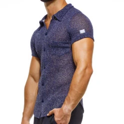 Chemise Modus Vivendi Knight 05241 -Men Attitude Boutique chemise modus 05241 bleu 4