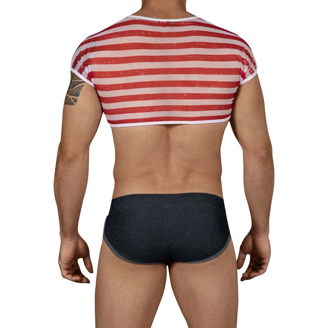 Costume American Crop-Top Candyman 99443 5 Costume American Crop-Top Candyman 99443 – Image 3