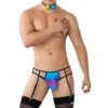Ensemble Candyman Rainbow 99630 -Men Attitude Boutique costume candy 99630 cmod m