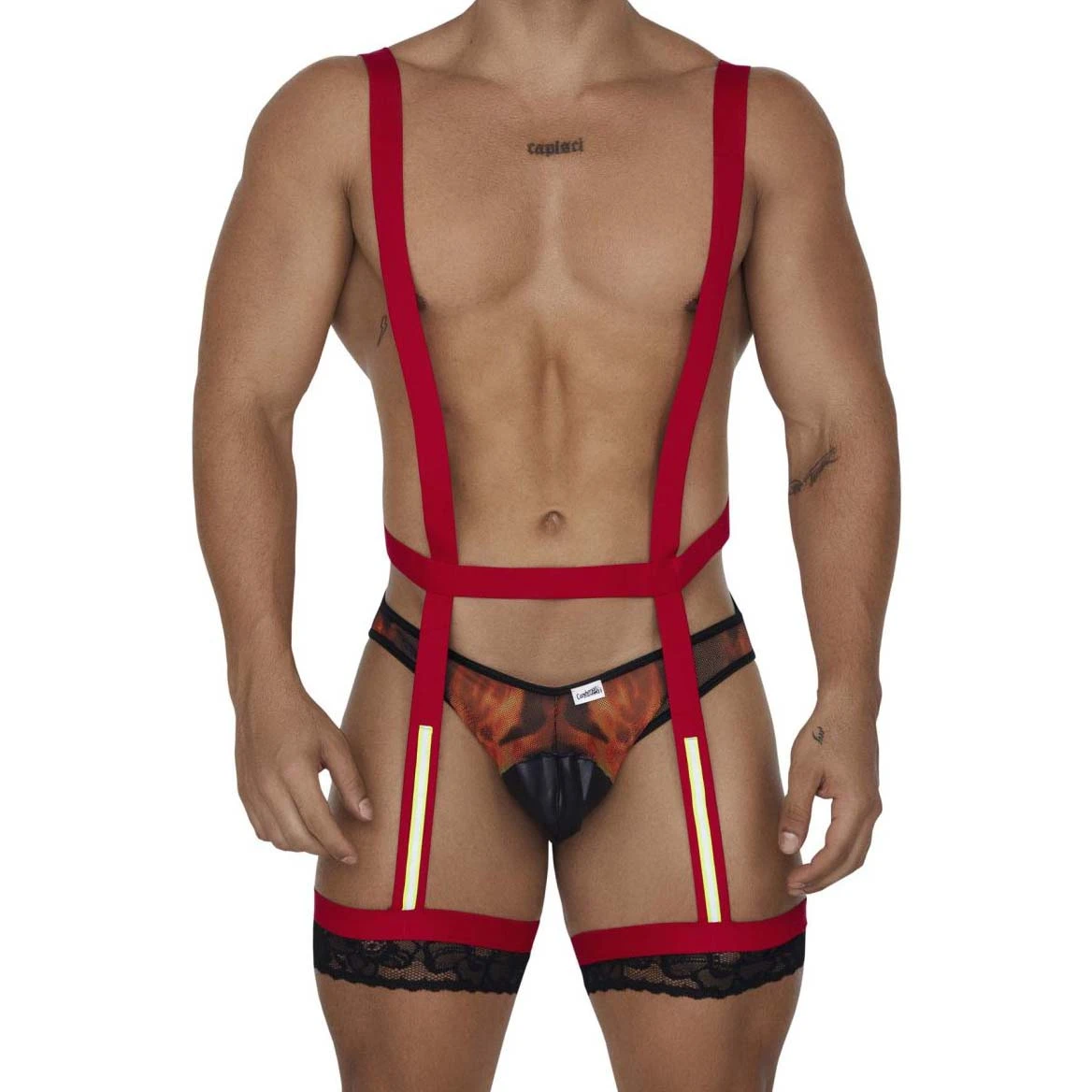 Costume Firefighter Candyman 99660 3 Costume Firefighter Candyman 99660