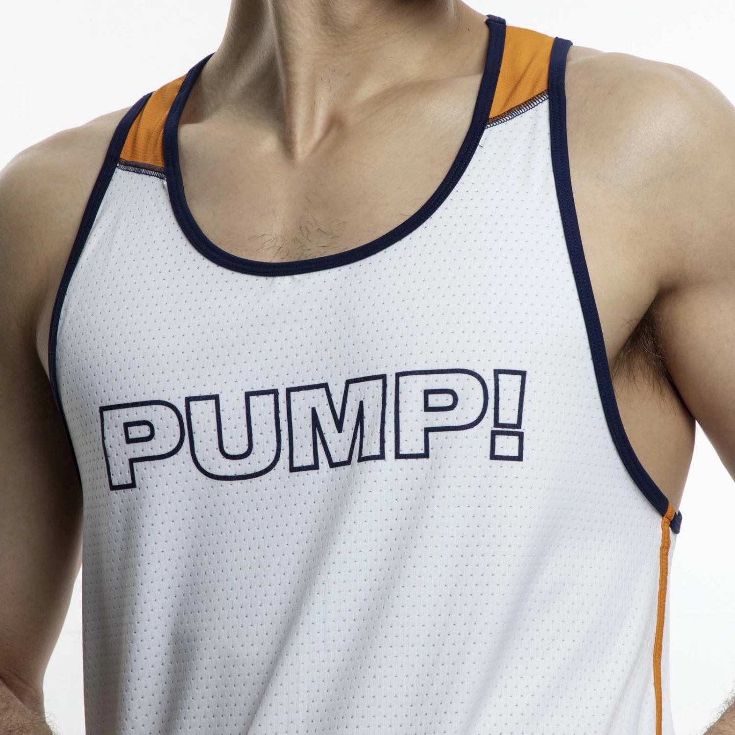 Débardeur Pump! Varsity 14017 Blanc 5 Débardeur Pump! Varsity 14017 Blanc – Image 3