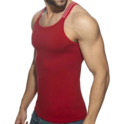 Débardeur Sitges Slim Fit Addicted AD1260 Rouge -Men Attitude Boutique debardeur ad1260 addicted red 2