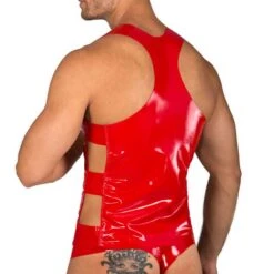 Débardeur Eros Veneziani 7315 Rouge -Men Attitude Boutique debardeur eros 7315 rouge 3