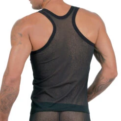 Débardeur Eros Veneziani 7376 Noir 7 Débardeur Eros Veneziani 7376 Noir -Men Attitude Boutique debardeur eros 7376 noir 3 1