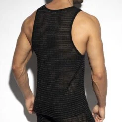 Debardeur ES Collection Bohemian TS315 Noir -Men Attitude Boutique debardeur es ts315 noir 3