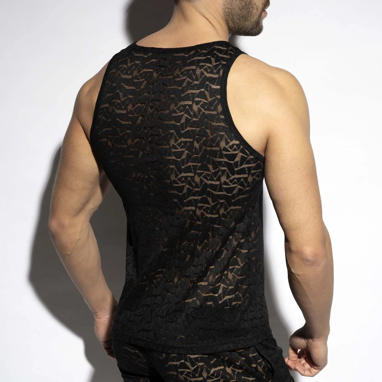 Debardeur ES Collection Spider TS329 Noir 4 Debardeur ES Collection Spider TS329 Noir – Image 2