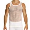 Debardeur Modus Vivendi Mesh Through 05431 Blanc 1 Debardeur Modus Vivendi Mesh Through 05431 Blanc -Men Attitude Boutique debardeur modus 05431 blanc m