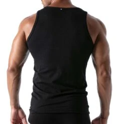 Débardeur French TOF PARIS TOF166N 7 Débardeur French TOF PARIS TOF166N -Men Attitude Boutique debardeur tof tof166n noir 3