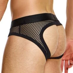 Slip Empty Bottom Modus Vivendi Striped Through 01413 Noir -Men Attitude Boutique empty modus 01413 noir 3