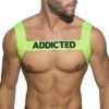 Harnais Addicted Neon AD1127 Vert 1 Harnais Addicted Neon AD1127 Vert -Men Attitude Boutique harnais ad ad1127 vert m