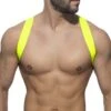 Harnais Addicted Neon Spider AD1184 Jaune 1 Harnais Addicted Neon Spider AD1184 Jaune -Men Attitude Boutique harnais ad1184 jaune m