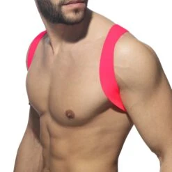 Harnais Addicted Neon Spider AD1184 -Men Attitude Boutique harnais ad1184 rose 4 1