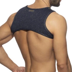 Harnais Reversible Regal AD1304 Bleu -Men Attitude Boutique harnais ad1304 blue 2