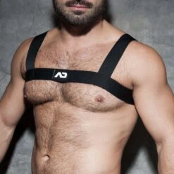 Harnais AD Fetish BASIC ELASTIC ADF104 Noir 7 Harnais AD Fetish BASIC ELASTIC ADF104 Noir -Men Attitude Boutique harnais adf adf104 noir 4