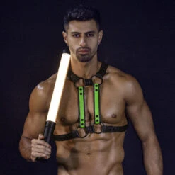 Harnais Cut4Men H4RNESS06 Vert -Men Attitude Boutique harnais ar0013 vert a