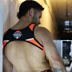 Harnais NEO CAMO BREEDWELL Orange -Men Attitude Boutique harnais bredweel 231104 orange 3