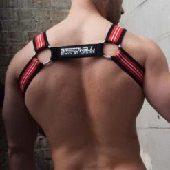 Harnais Brut BREEDWELL -Men Attitude Boutique harnais breedwell 220407 rouge 3